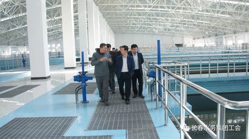 集团总经理王爽深入第四净水厂 生产一线检查指导工作